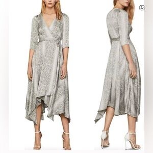 BCBG wrap maxi dress